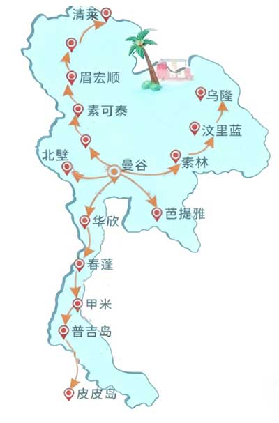 中国到泰国专线